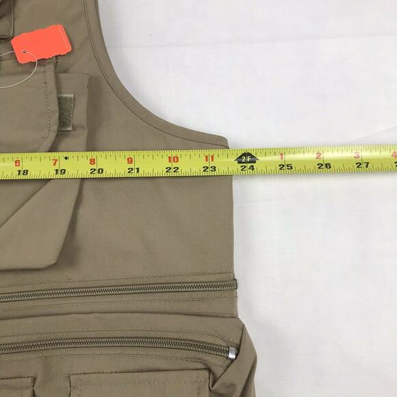 Vintage 90’s River Run Yellowstone Hunting Fishing Field Vest Size M Water Proof - Picture 4 of 12